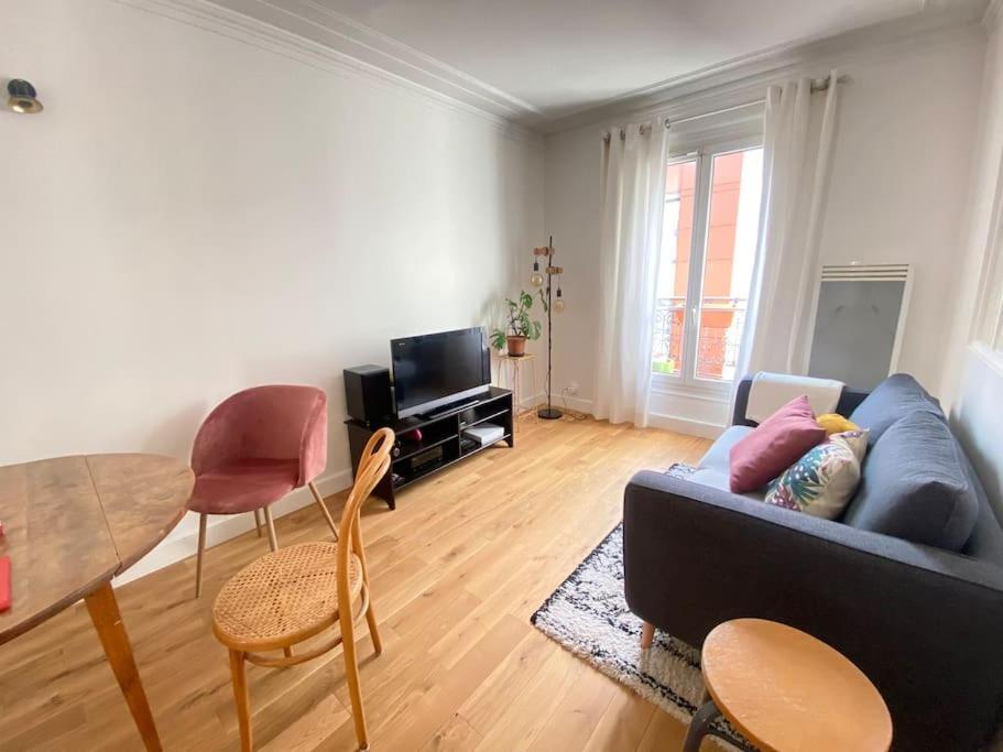 Logement Entier - Appartement Cosy De 2 Pieces Paris Exterior photo